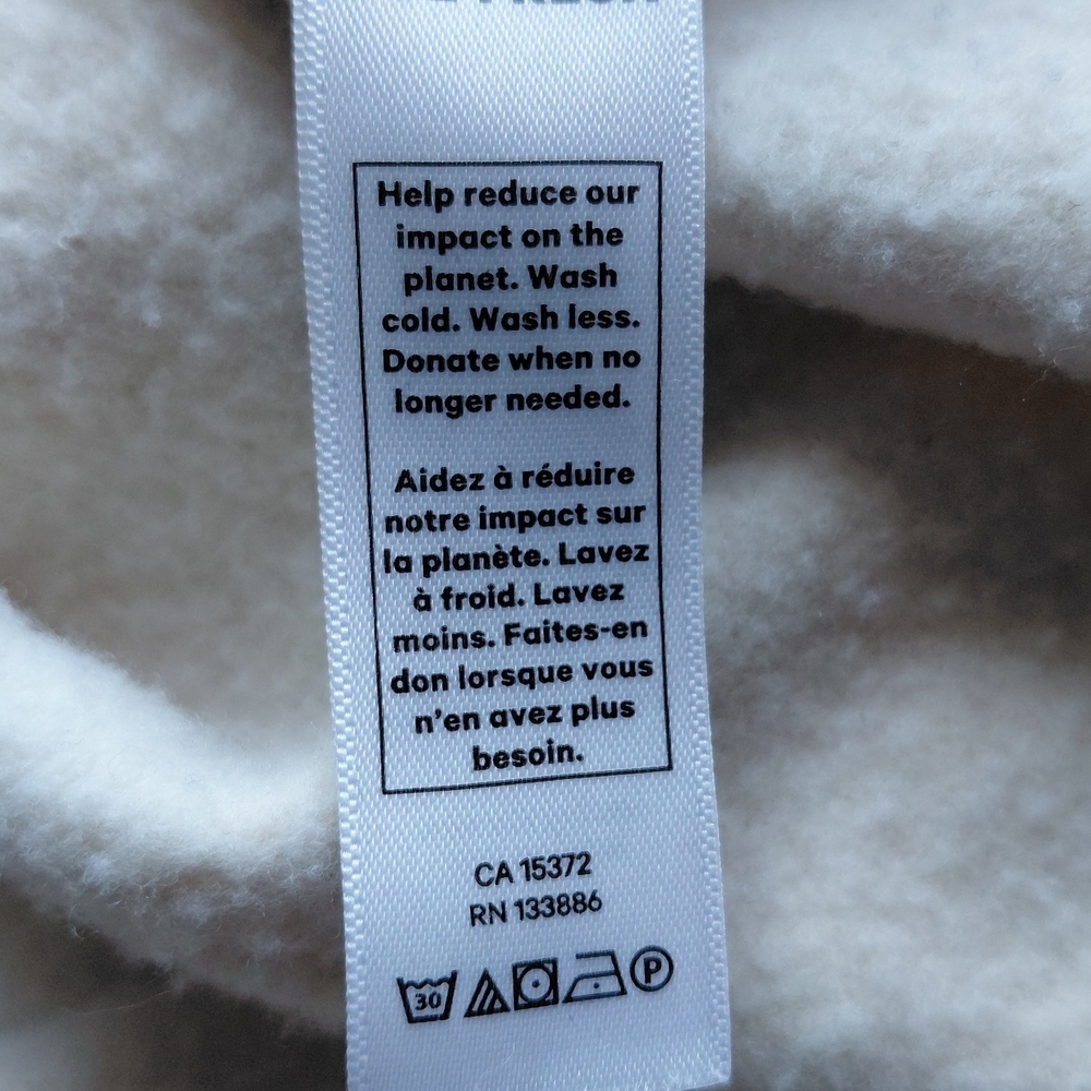 Joe Fresh Cream Sweatshirt with Horse Design - Picture 7 of 7